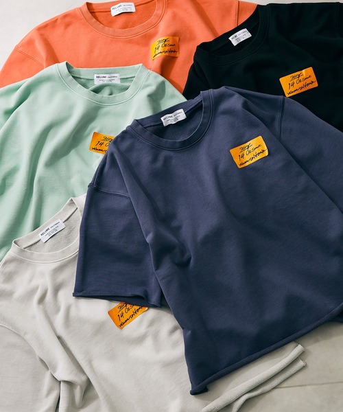 JOURNAL STANDARD relume(ジャーナルスタンダード レリューム)の「CALIFORNIA プルオーバー スウェット S/S(Tシャツ/カットソー・メンズ・レッド/ブラック/ミント/ベージュ/グレー・LARGE/MEDIUM)」の3枚目の写真