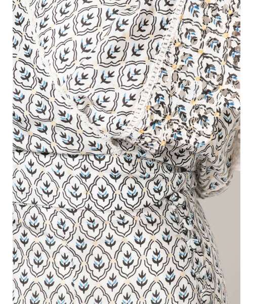 MERCURYDUO(マーキュリーデュオ)の「カットワーク刺繍タイルパターンブラウス(シャツ/ブラウス・レディース・グリーン/ネイビー・FREE)」の17枚目の写真