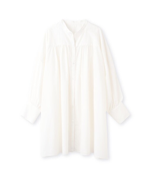 DRESSTERIOR(ドレステリア)の「◆【WEB限定】シアーブラウス(シャツ/ブラウス・レディース・オフホワイト/ブラック/カーキ/ブルー・38)」の7枚目の写真