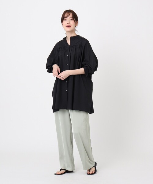 DRESSTERIOR(ドレステリア)の「◆【WEB限定】シアーブラウス(シャツ/ブラウス・レディース・オフホワイト/ブラック/カーキ/ブルー・38)」の19枚目の写真