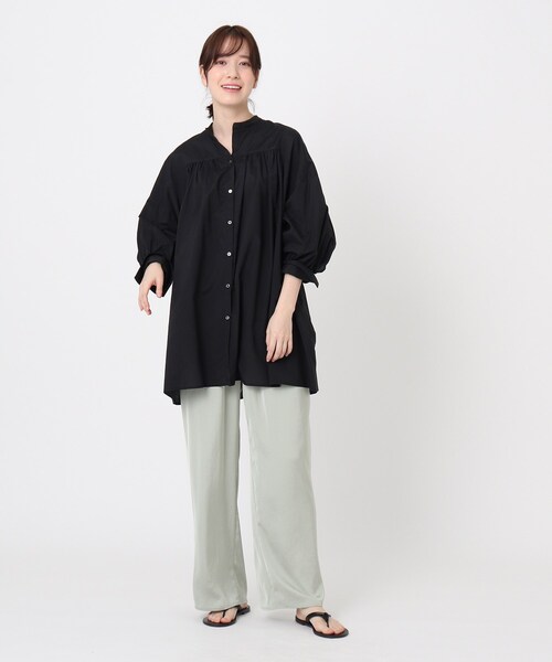 DRESSTERIOR(ドレステリア)の「◆【WEB限定】シアーブラウス(シャツ/ブラウス・レディース・オフホワイト/ブラック/カーキ/ブルー・38)」の15枚目の写真