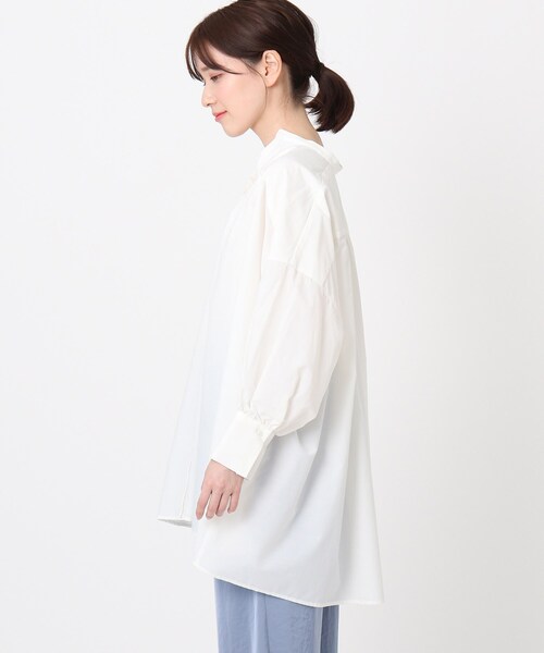 DRESSTERIOR(ドレステリア)の「◆【WEB限定】シアーブラウス(シャツ/ブラウス・レディース・オフホワイト/ブラック/カーキ/ブルー・38)」の6枚目の写真