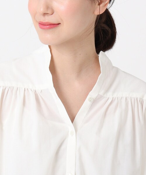 DRESSTERIOR(ドレステリア)の「◆【WEB限定】シアーブラウス(シャツ/ブラウス・レディース・オフホワイト/ブラック/カーキ/ブルー・38)」の18枚目の写真