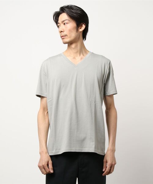 セール Zero Stain 無地ｖネックｔシャツ 汗染み防止加工 Tシャツ カットソー Lb S エルビーエス のファッション通販 Zozotown