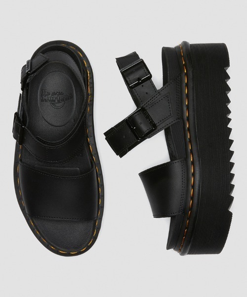 Dr. Martens(ドクターマーチン)の「Dr.Martens/ドクターマーチン VOSS QUAD プラットフォーム(その他シューズ・レディース・ブラック・4/5/3)」の10枚目の写真