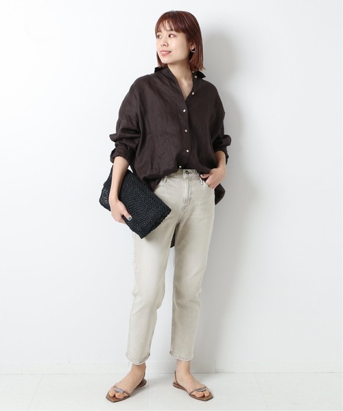 Spick & Span(スピックアンドスパン)の「【upper hights】THE NINETY′S◆(デニムパンツ・レディース・コバルトブルー/ライトグレー/ベージュ・23/25/22/21/24)」の22枚目の写真