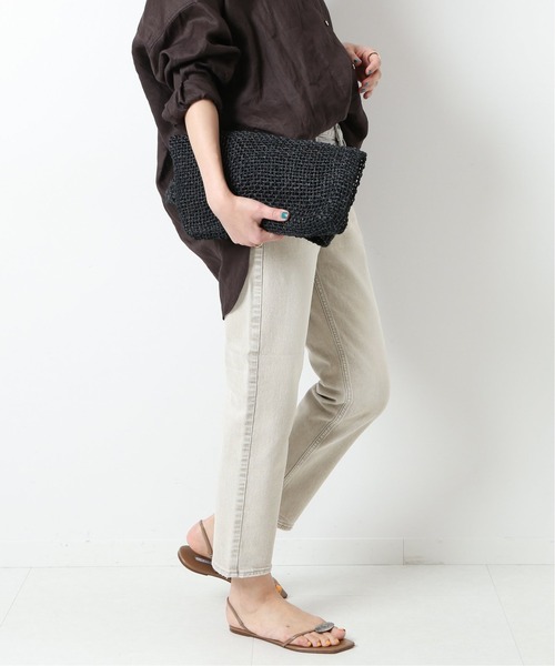 Spick & Span(スピックアンドスパン)の「【upper hights】THE NINETY′S◆(デニムパンツ・レディース・コバルトブルー/ライトグレー/ベージュ・23/25/22/21/24)」の16枚目の写真