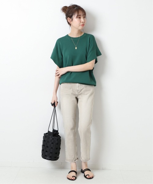 Spick & Span(スピックアンドスパン)の「【upper hights】THE NINETY′S◆(デニムパンツ・レディース・コバルトブルー/ライトグレー/ベージュ・23/25/22/21/24)」の11枚目の写真