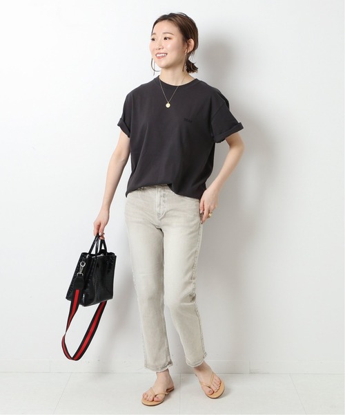 Spick & Span(スピックアンドスパン)の「【upper hights】THE NINETY′S◆(デニムパンツ・レディース・コバルトブルー/ライトグレー/ベージュ・23/25/22/21/24)」の17枚目の写真