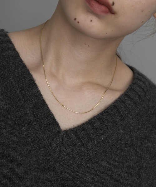 SMELLY（スメリー）の「silver925スネークチェーンネックレス（ネックレス・レディース・ゴールド/シルバー・-）」の13枚目の写真