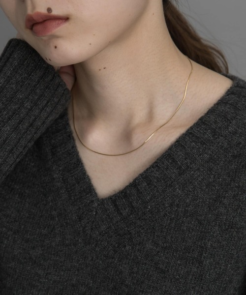 SMELLY（スメリー）の「silver925スネークチェーンネックレス（ネックレス・レディース・ゴールド/シルバー・-）」の14枚目の写真