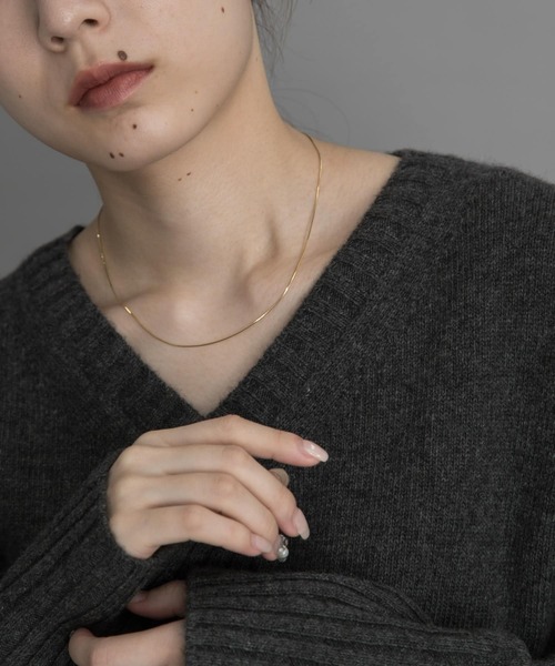 SMELLY（スメリー）の「silver925スネークチェーンネックレス（ネックレス・レディース・ゴールド/シルバー・-）」の15枚目の写真