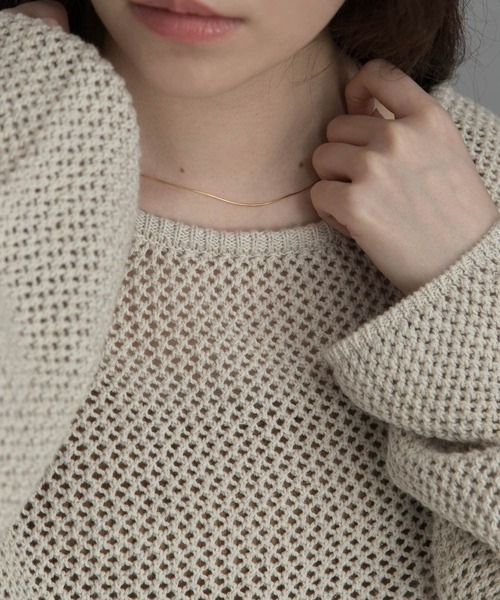 SMELLY（スメリー）の「silver925スネークチェーンネックレス（ネックレス・レディース・ゴールド/シルバー・-）」の18枚目の写真