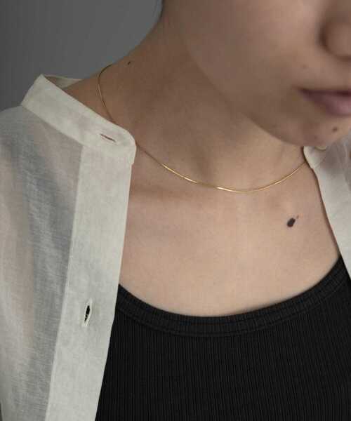 SMELLY（スメリー）の「silver925スネークチェーンネックレス（ネックレス・レディース・ゴールド/シルバー・-）」の19枚目の写真