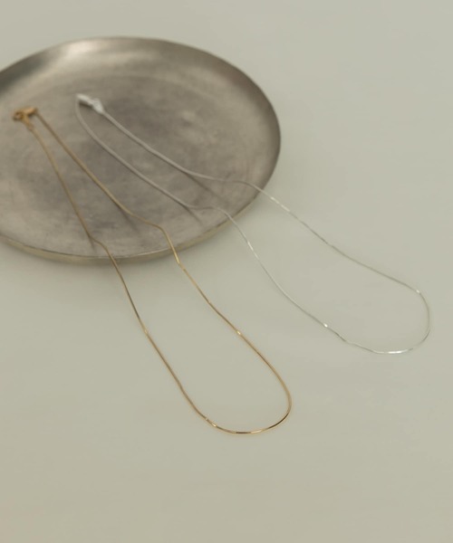 SMELLY（スメリー）の「silver925スネークチェーンネックレス（ネックレス・レディース・ゴールド/シルバー・-）」の22枚目の写真