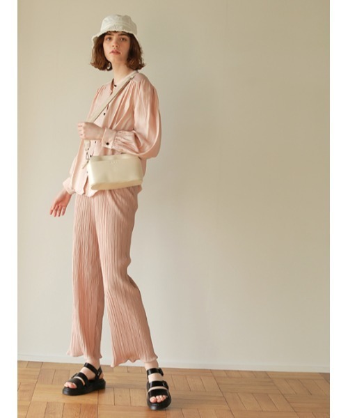 AMAIL（アマイル）の「【recommend】AM genderless func bag（ショルダーバッグ・レディース・ブラック/ベージュ・FREE）」の4枚目の写真