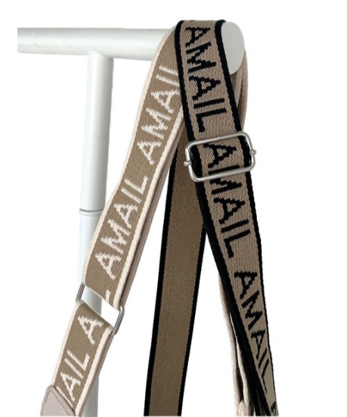 AMAIL（アマイル）の「【recommend】AM genderless func bag（ショルダーバッグ・レディース・ブラック/ベージュ・FREE）」の12枚目の写真