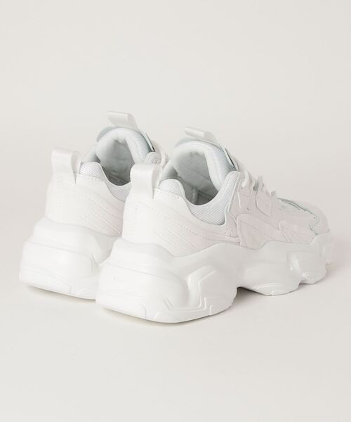 Figments（フィグメンツ）の「ボリュームスニーカー（スニーカー・レディース・ホワイト/ブラック・SMALL/MEDIUM/LARGE）」の3枚目の写真