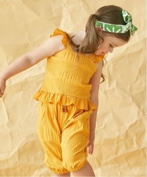 ウエストフリル・7分丈パンツ