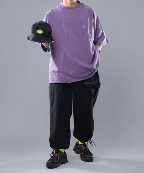 Perushu（ペルーシュ）の「ステッチスノーカーゴパンツ（カーゴパンツ・メンズ・オフホワイト/ブラック/ライトブルー・SMALL/MEDIUM/LARGE）」の17枚目の写真