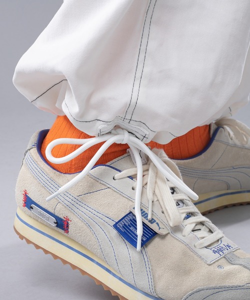 Perushu（ペルーシュ）の「ステッチスノーカーゴパンツ（カーゴパンツ・メンズ・オフホワイト/ブラック/ライトブルー・SMALL/MEDIUM/LARGE）」の16枚目の写真