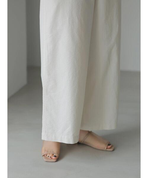 AMERICAN HOLIC（アメリカンホリック）の「綿ピケサロペット（サロペット/オーバーオール・レディース・チャコールグレー/アイボリー・FREE）」の16枚目の写真