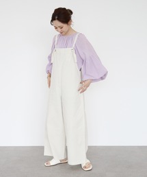 AMERICAN HOLIC | 綿ピケサロペット(サロペット/オーバーオール)