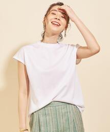 BEAUTY&YOUTH UNITED ARROWS | BY∴ クルーネックフレンチスリーブカットソー(Tシャツ/カットソー)