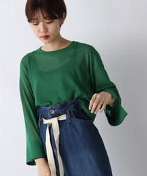 JEANASIS | カラースイッチシアーショートプルオーバー/958381(Tシャツ/カットソー)