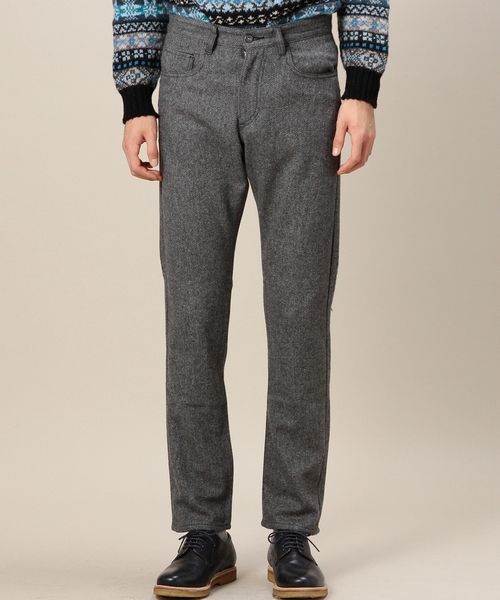 BEAUTY&YOUTH UNITED ARROWS（ビューティーアンドユースユナイテッドアローズ）の「BY ホームスパン 5ポケット-スリム パンツ ◆（その他パンツ・メンズ・グレー/ダークグレー・X-LARGE/LARGE/MEDIUM/SMALL）」の11枚目の写真