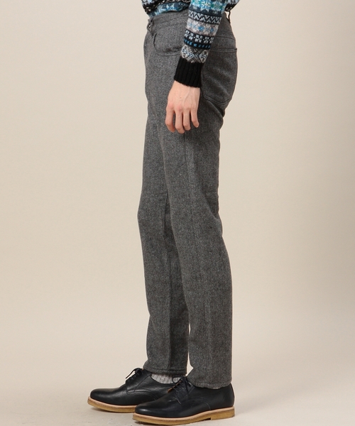 BEAUTY&YOUTH UNITED ARROWS（ビューティーアンドユースユナイテッドアローズ）の「BY ホームスパン 5ポケット-スリム パンツ ◆（その他パンツ・メンズ・グレー/ダークグレー・X-LARGE/LARGE/MEDIUM/SMALL）」の12枚目の写真