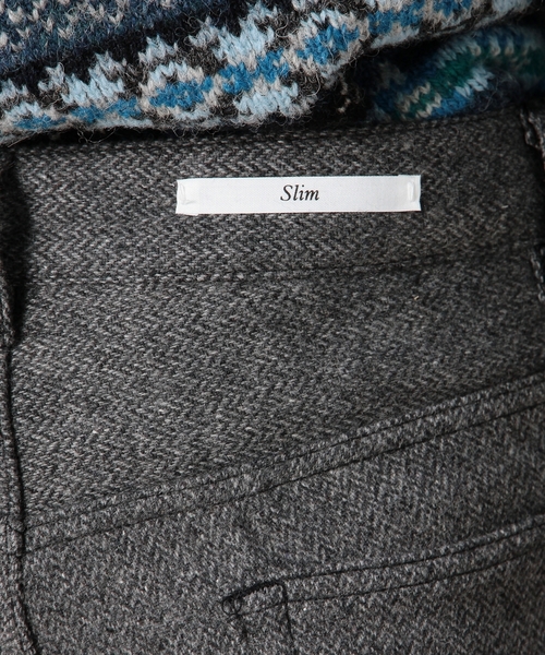 BEAUTY&YOUTH UNITED ARROWS（ビューティーアンドユースユナイテッドアローズ）の「BY ホームスパン 5ポケット-スリム パンツ ◆（その他パンツ・メンズ・グレー/ダークグレー・X-LARGE/LARGE/MEDIUM/SMALL）」の7枚目の写真