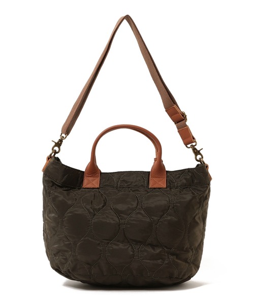 Ray BEAMS(レイビームス)の「toleur × Ray BEAMS / 別注 キルティング トートバッグ(トートバッグ・レディース・ブラック/オリーブ・ONE SIZE)」の11枚目の写真