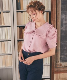 ビッグカラーブラウス