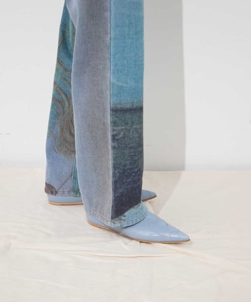 MAISON EUREKA（メゾンエウレカ）の「MAISON EUREKA　POINTED MESH PUMPS（パンプス・レディース・ライトブルー/ブラック/ピンクベージュ・38/39/36/37）」の10枚目の写真