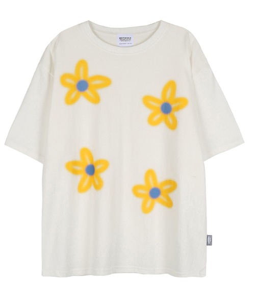 MISTERCHILD（ミスターチャイルド）の「【MISTERCHILD】FLOWER SIGN T SHIRTS（Tシャツ/カットソー・メンズ・ブラック/ホワイト・L/M）」の9枚目の写真