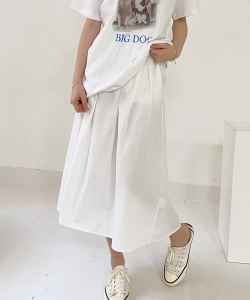 fd style（エフディ スタイル）の「[FD]Aラインスカート（スカート・レディース・ホワイト/ブラック・FREE）」の2枚目の写真