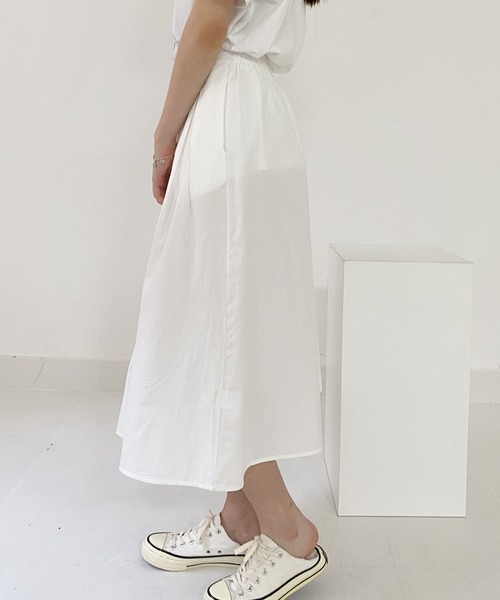 fd style（エフディ スタイル）の「[FD]Aラインスカート（スカート・レディース・ホワイト/ブラック・FREE）」の11枚目の写真