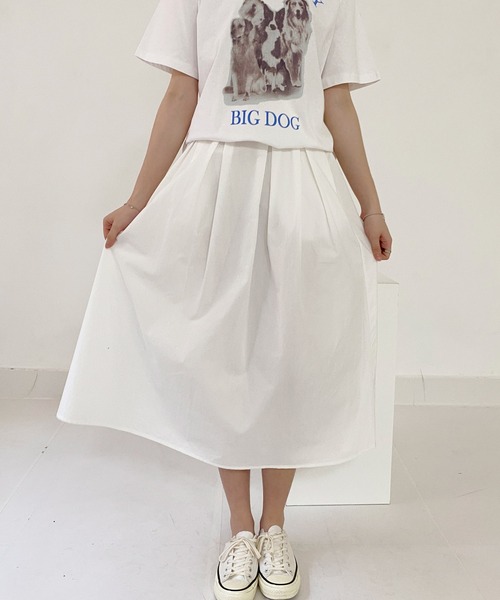 fd style（エフディ スタイル）の「[FD]Aラインスカート（スカート・レディース・ホワイト/ブラック・FREE）」の6枚目の写真