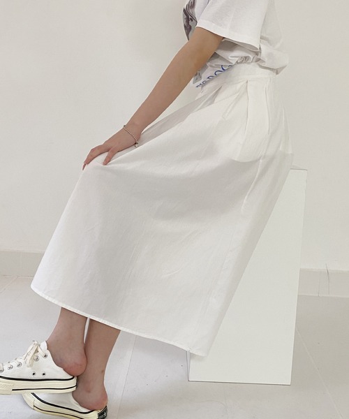 fd style（エフディ スタイル）の「[FD]Aラインスカート（スカート・レディース・ホワイト/ブラック・FREE）」の13枚目の写真