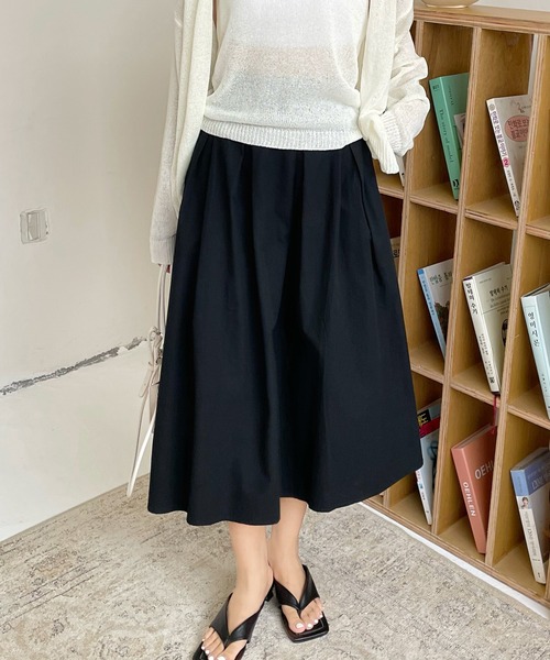 fd style（エフディ スタイル）の「[FD]Aラインスカート（スカート・レディース・ホワイト/ブラック・FREE）」の15枚目の写真