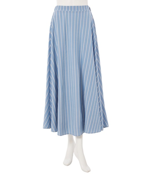 fifth(フィフス)の「ストライプフレアスカート(スカート・レディース・ブラック/イエロー/ブルー・MEDIUM)」の13枚目の写真