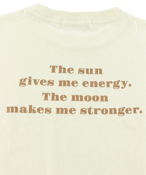ALEXIA STAM（アリシアスタン）の「Sun & Moon Tee/サンアンドムーンティ（Tシャツ/カットソー・レディース・アイボリー/テラコッタ・FREE）」の15枚目の写真
