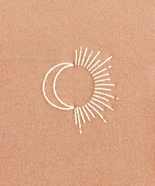 ALEXIA STAM（アリシアスタン）の「Sun & Moon Tee/サンアンドムーンティ（Tシャツ/カットソー・レディース・アイボリー/テラコッタ・FREE）」の20枚目の写真