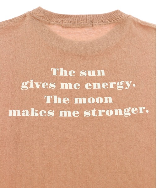 ALEXIA STAM（アリシアスタン）の「Sun & Moon Tee/サンアンドムーンティ（Tシャツ/カットソー・レディース・アイボリー/テラコッタ・FREE）」の21枚目の写真