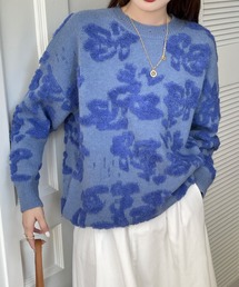 emi+ | 立体ボアドッキングリブニットプルオーバー(ニット/セーター)