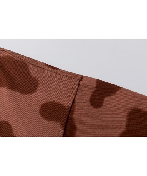 HOOK（フック）の「【HOOK】「クモ＆クマ」総柄スタジャンブルゾン（スタジャン・メンズ・ブラック/カーキ/ブルー/ブラック系その他/オレンジ・L/XL/M）」の13枚目の写真