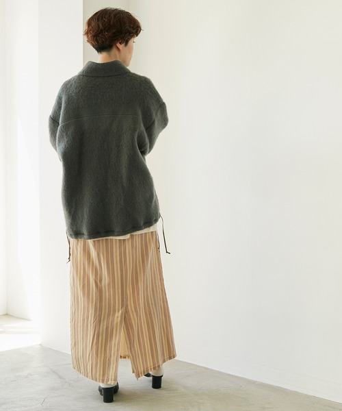 nitca（ニトカ）の「.._*◇マルチストライプストレートスカート（スカート・レディース・ベージュ/ブラウン・FREE）」の16枚目の写真