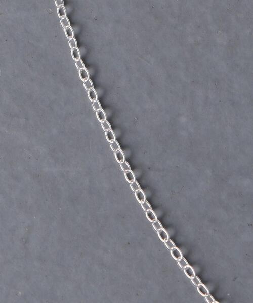 AFTER SHAVE CLUB（アフターシェイヴクラブ）の「＜AFTER SHAVE CLUB（アフターシェイブクラブ）＞CIRCLE ネックレス（ネックレス・レディース・シルバー・FREE）」の3枚目の写真