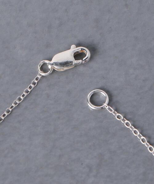 AFTER SHAVE CLUB（アフターシェイヴクラブ）の「＜AFTER SHAVE CLUB（アフターシェイブクラブ）＞CIRCLE ネックレス（ネックレス・レディース・シルバー・FREE）」の4枚目の写真